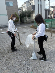 外は暑いけど頑張ろう！